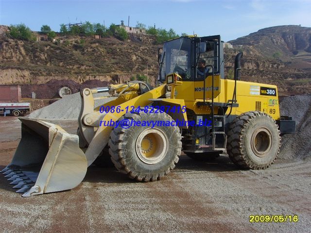USED WA380-3 KOMATSU WHEEL ...