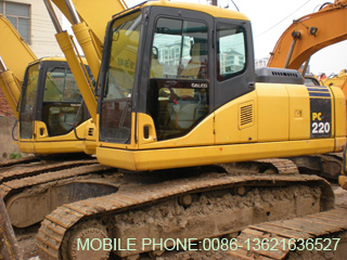 Used komatsu pc220-7 excavator,hydraulic excavators,crawler excavator
