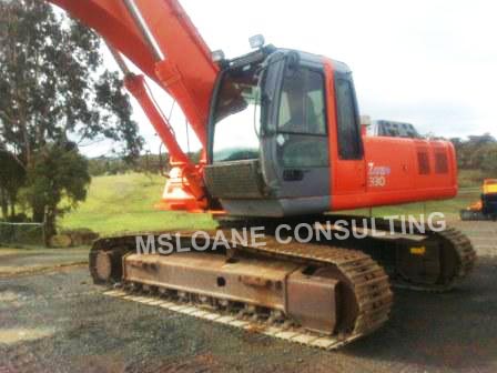 2002 and 2003 Hitachi ZX330...