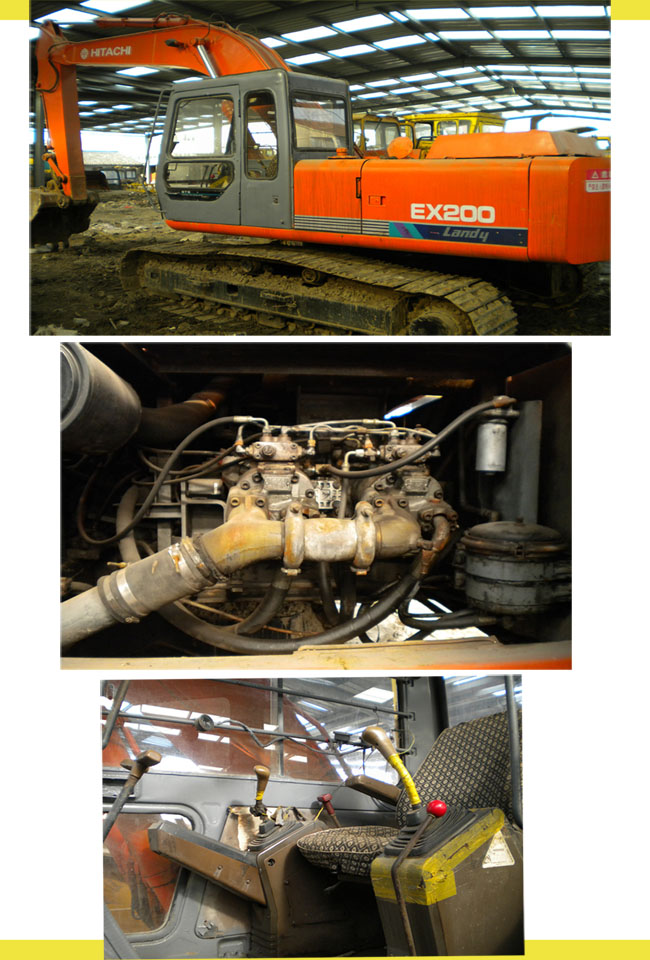 Used hitachi excavator hita...